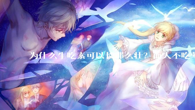 为什么牛吃素可以长那么壮？而人不吃荤就不行？